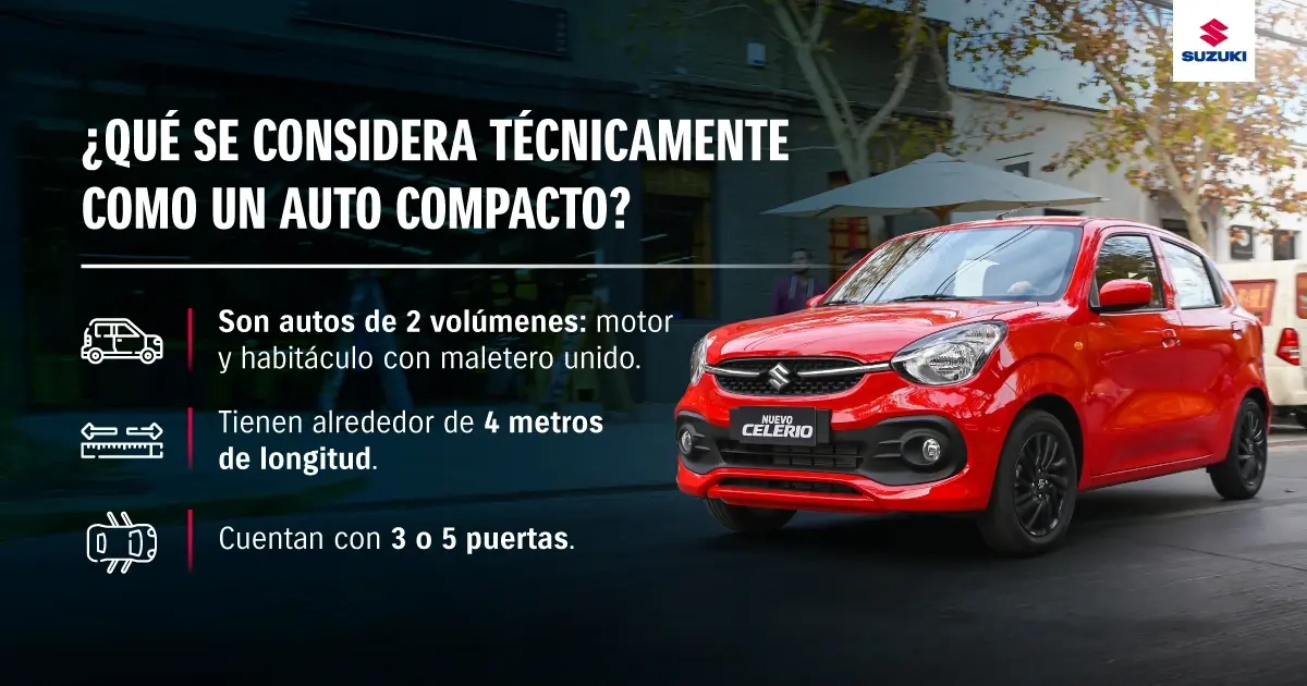 Modelos de autos compactos.